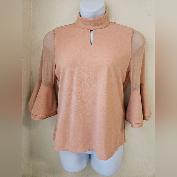 Gracia/ Elegant Women's Blush Top XL  Melon - Picture 1 of 7